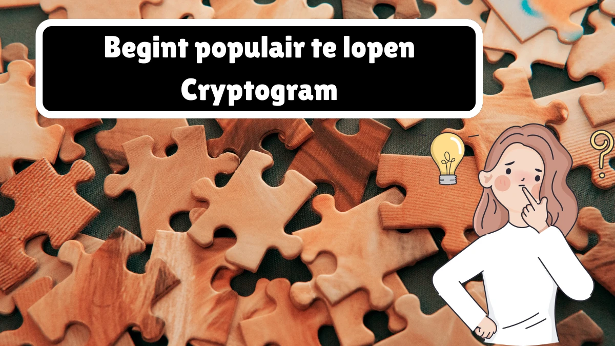 Begint populair te lopen Cryptogram 8 Letters Puzzelwoordenboek kruiswoordpuzzels