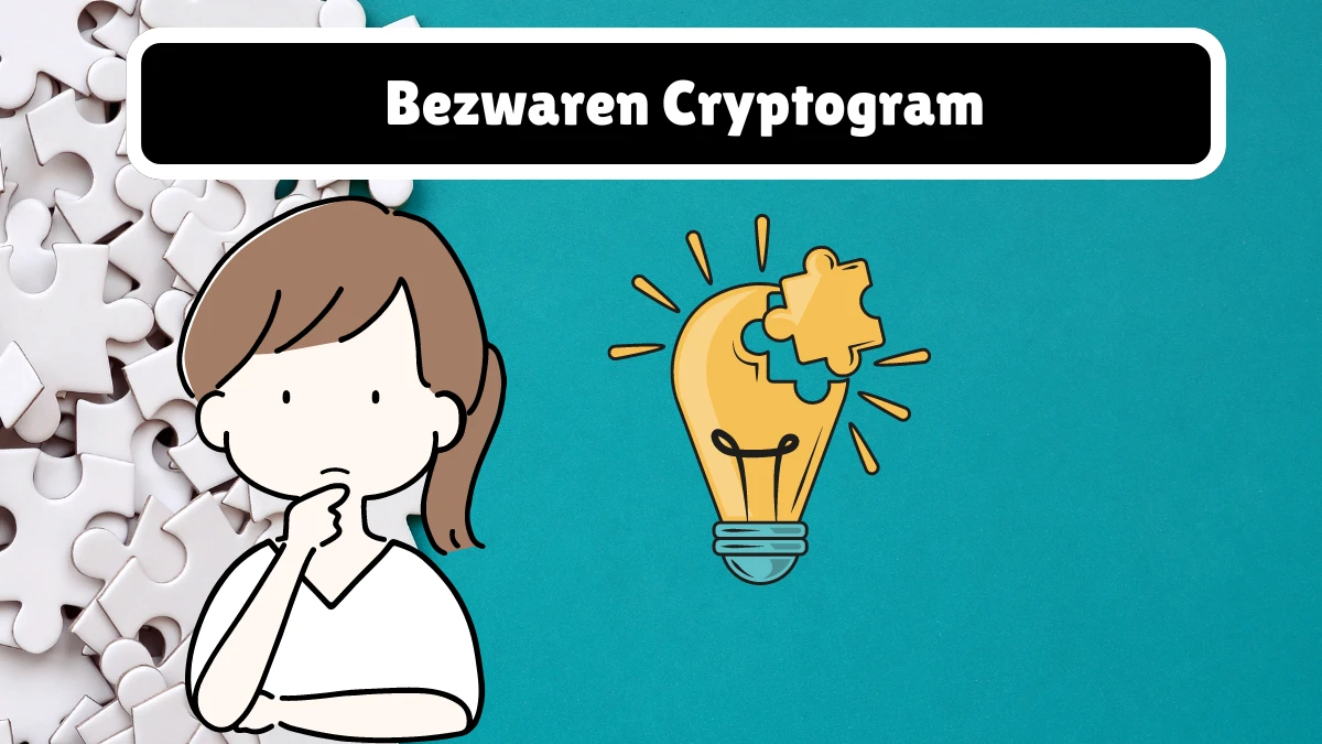 Bezwaren Cryptogram 8 Letters Puzzelwoordenboek kruiswoordpuzzels