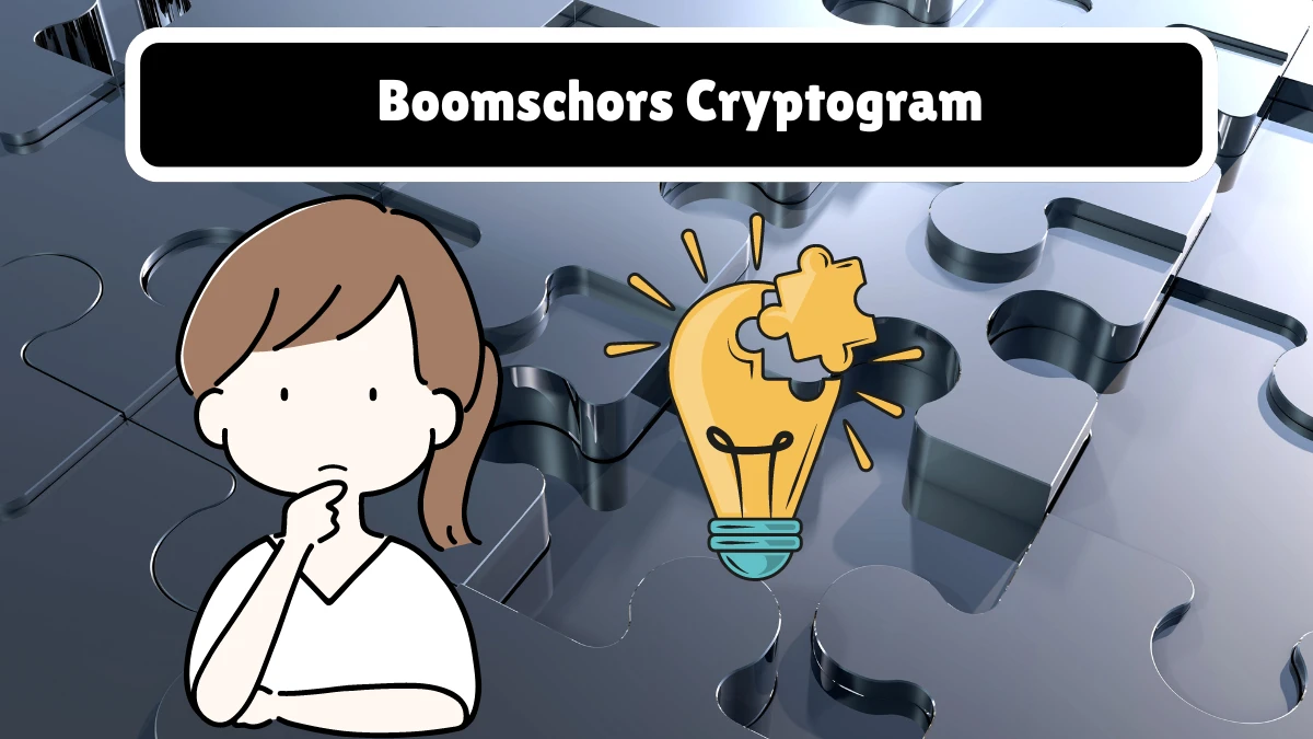 Boomschors Cryptogram 3 Letters Puzzelwoordenboek kruiswoordpuzzels