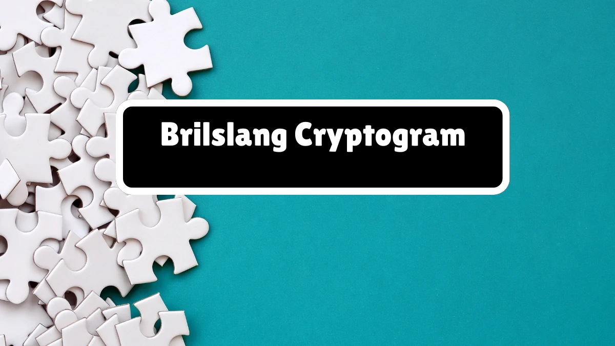 Brilslang Cryptogram 4 Letters Puzzelwoordenboek kruiswoordpuzzels