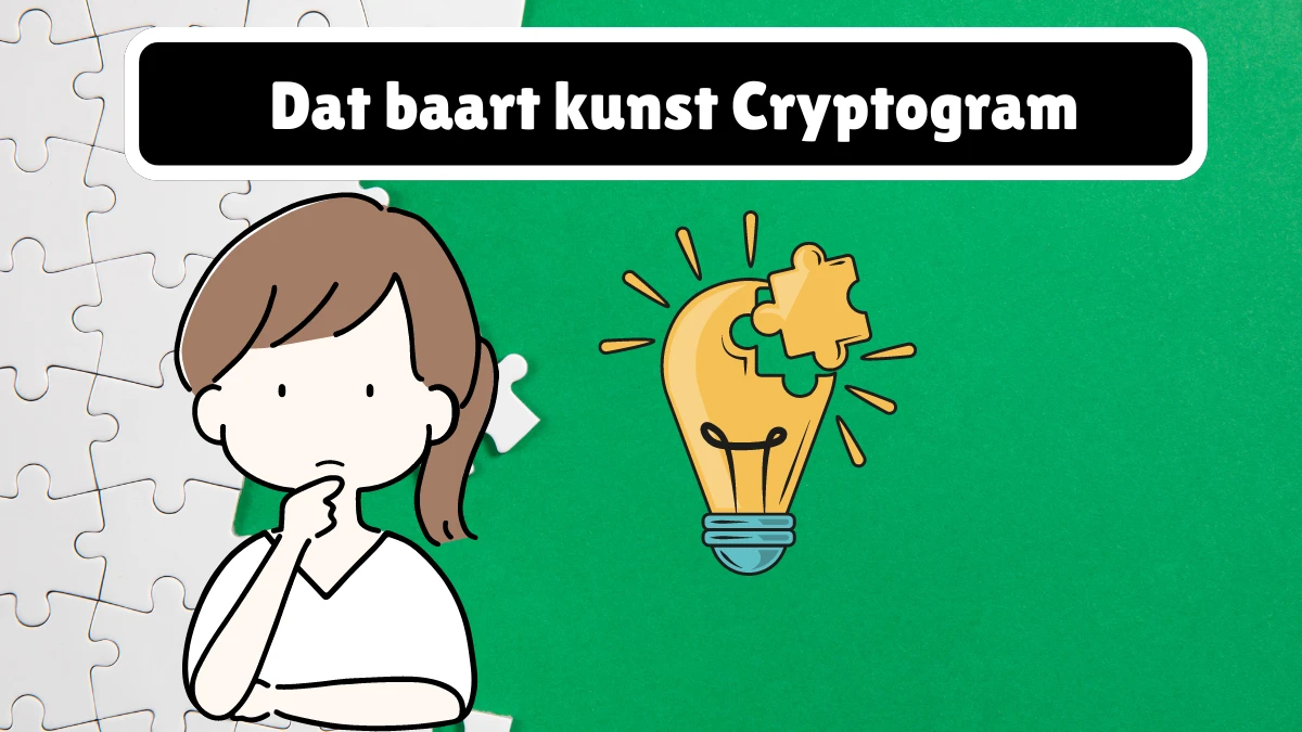 Dat baart kunst Cryptogram 8 Letters Puzzelwoordenboek kruiswoordpuzzels