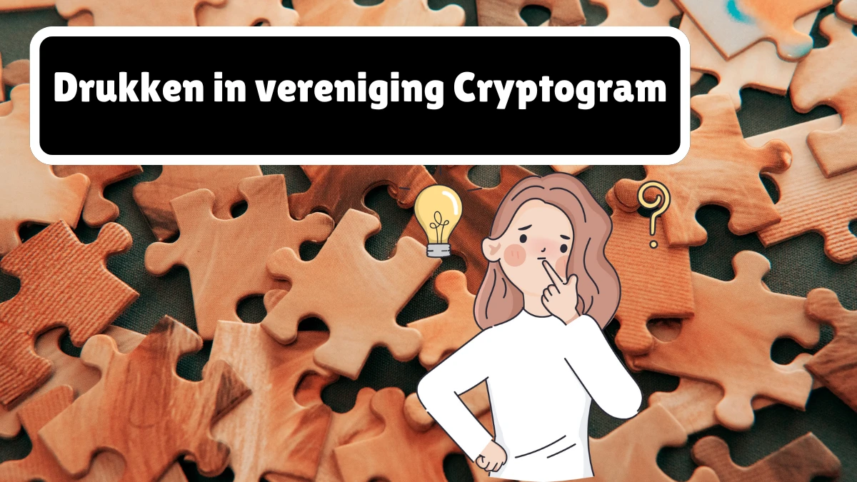 Drukken in vereniging Cryptogram 8 Letters Puzzelwoordenboek kruiswoordpuzzels