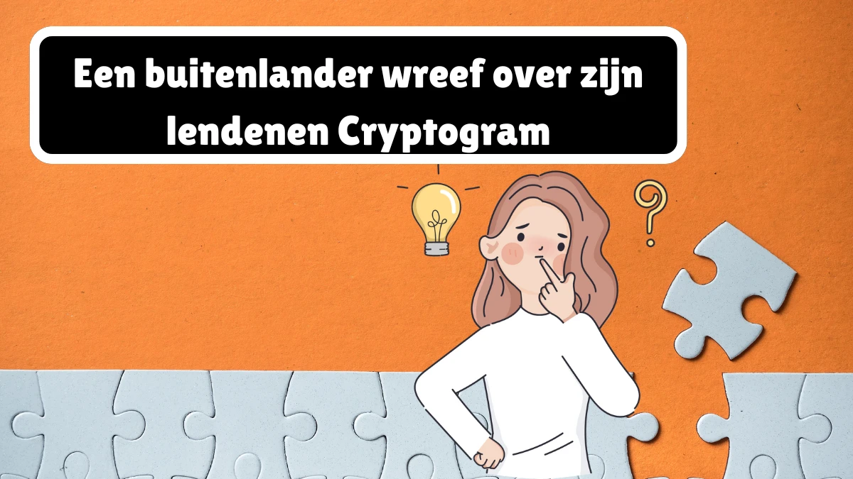 Een buitenlander wreef over zijn lendenen Cryptogram 10 Letters Puzzelwoordenboek kruiswoordpuzzels