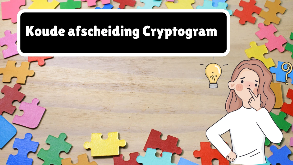 Koude afscheiding Cryptogram 7 Letters Puzzelwoordenboek kruiswoordpuzzels