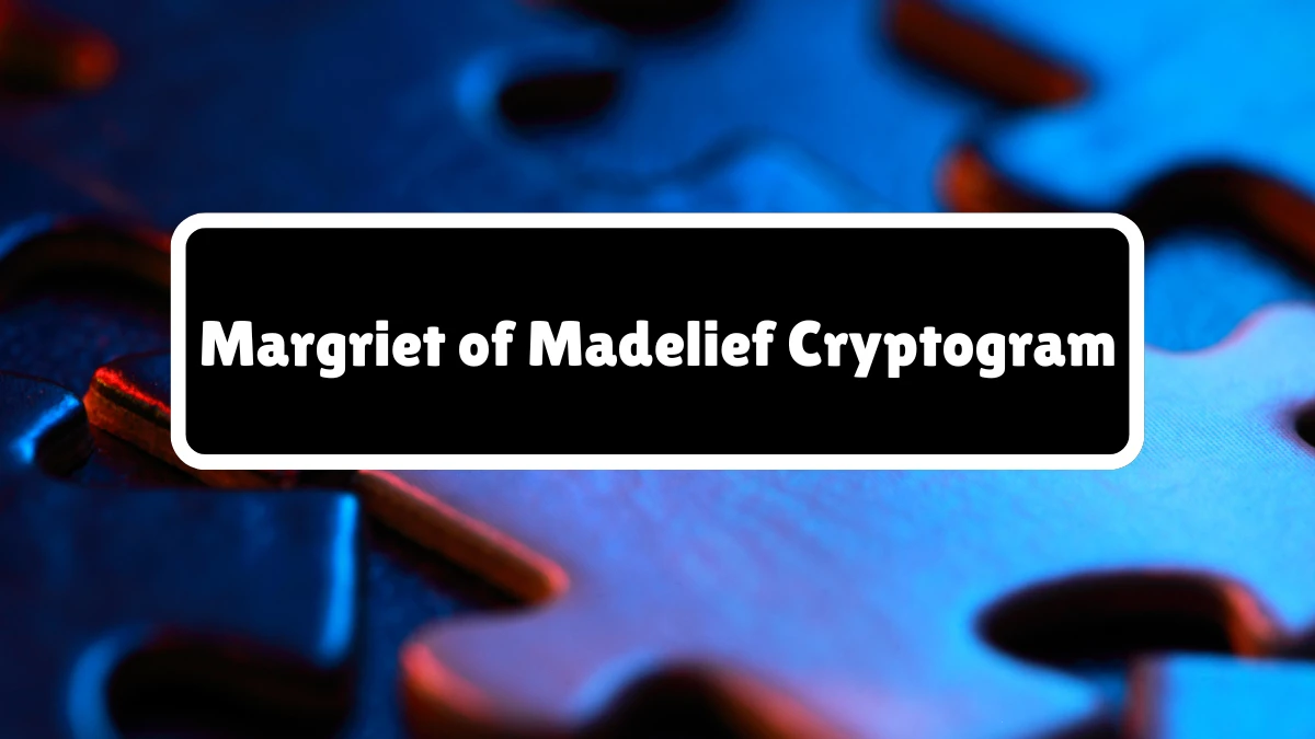 Margriet of Madelief Cryptogram 13 Letters Puzzelwoordenboek kruiswoordpuzzels