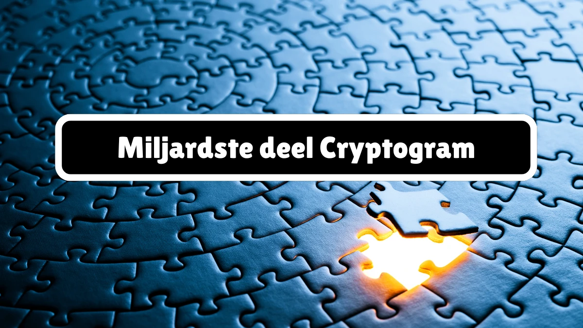 Miljardste deel Cryptogram 4 Letters Puzzelwoordenboek kruiswoordpuzzels