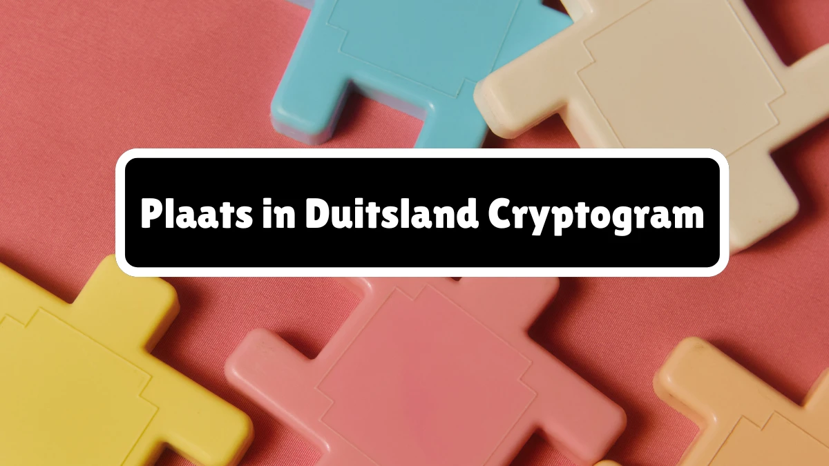 Plaats in Duitsland Cryptogram 9 Letters Puzzelwoordenboek kruiswoordpuzzels