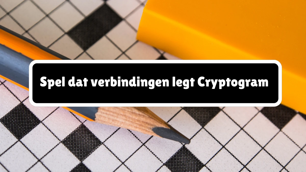 Spel dat verbindingen legt Cryptogram 6 Letters Puzzelwoordenboek kruiswoordpuzzels