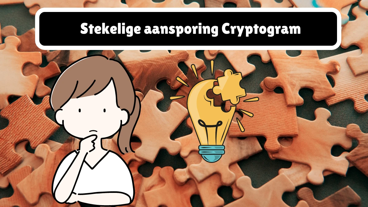 Stekelige aansporing Cryptogram 7 Letters Puzzelwoordenboek kruiswoordpuzzels