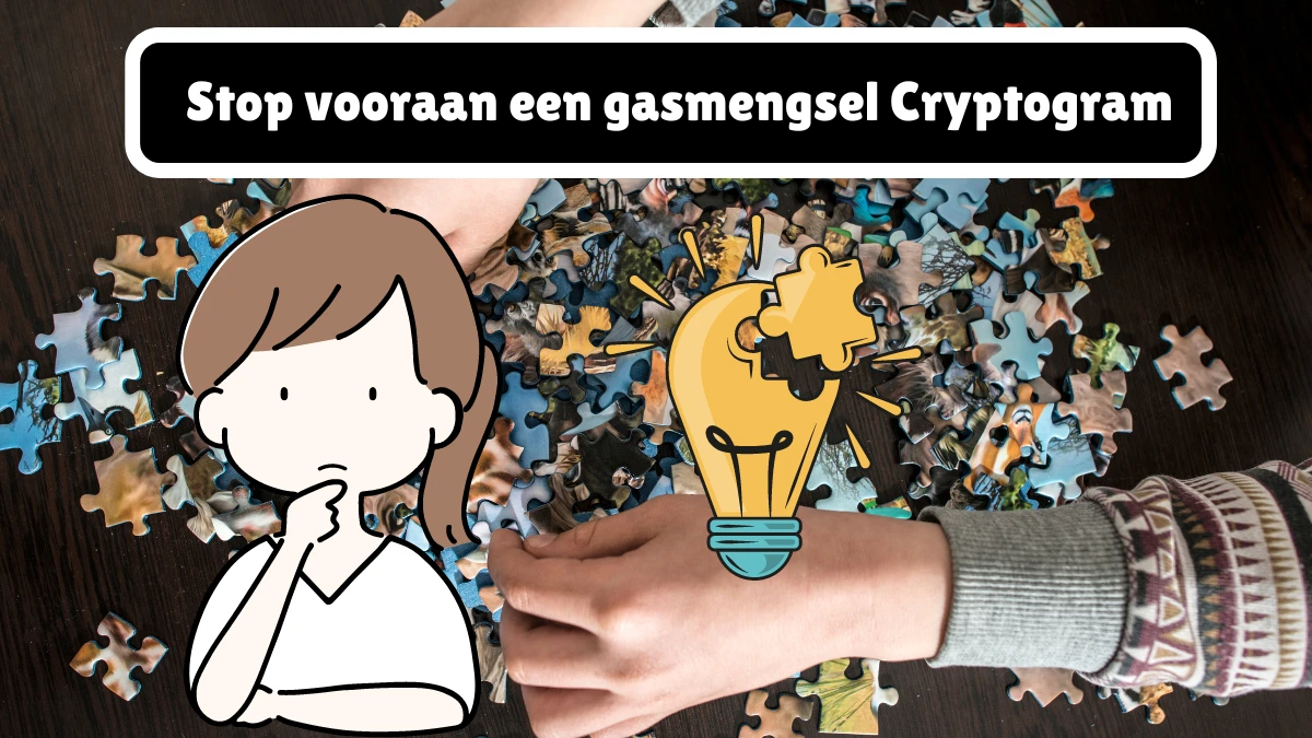 Stop vooraan een gasmengsel Cryptogram 7 Letters Puzzelwoordenboek kruiswoordpuzzels