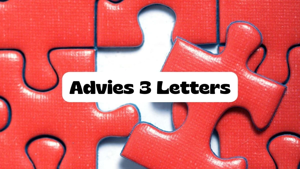 Advies 3 Letters Puzzelwoordenboek kruiswoordpuzzels