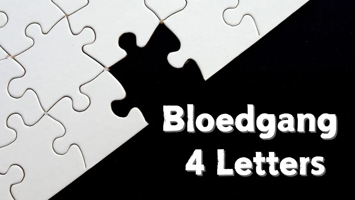 Bloedgang 4 Letters Puzzelwoordenboek kruiswoordpuzzels