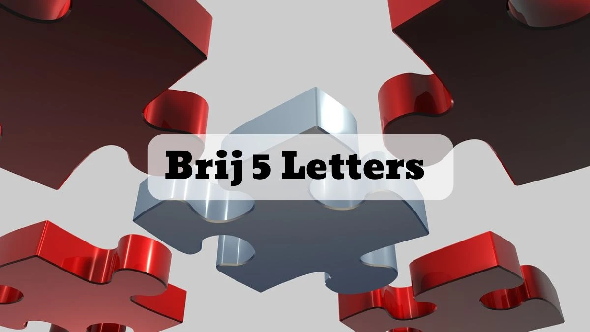 Brij 5 Letters Puzzelwoordenboek kruiswoordpuzzels