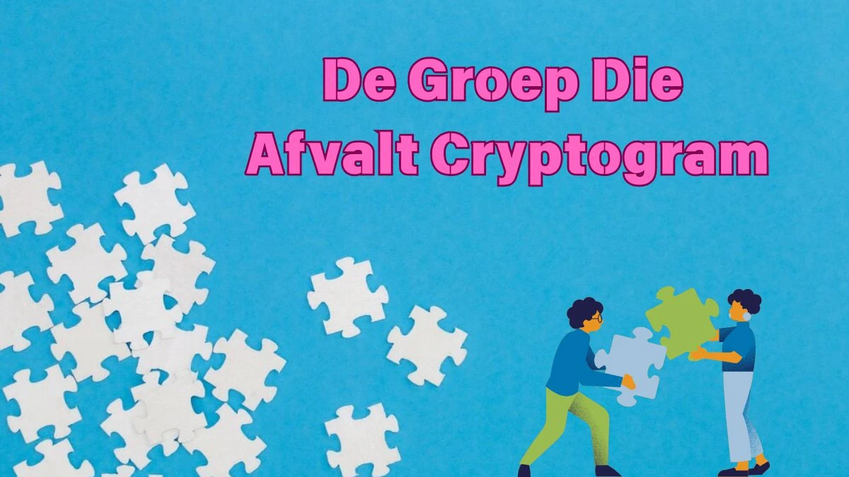 De Groep Die Afvalt Cryptogram 9 Letters Puzzelwoordenboek kruiswoordpuzzels