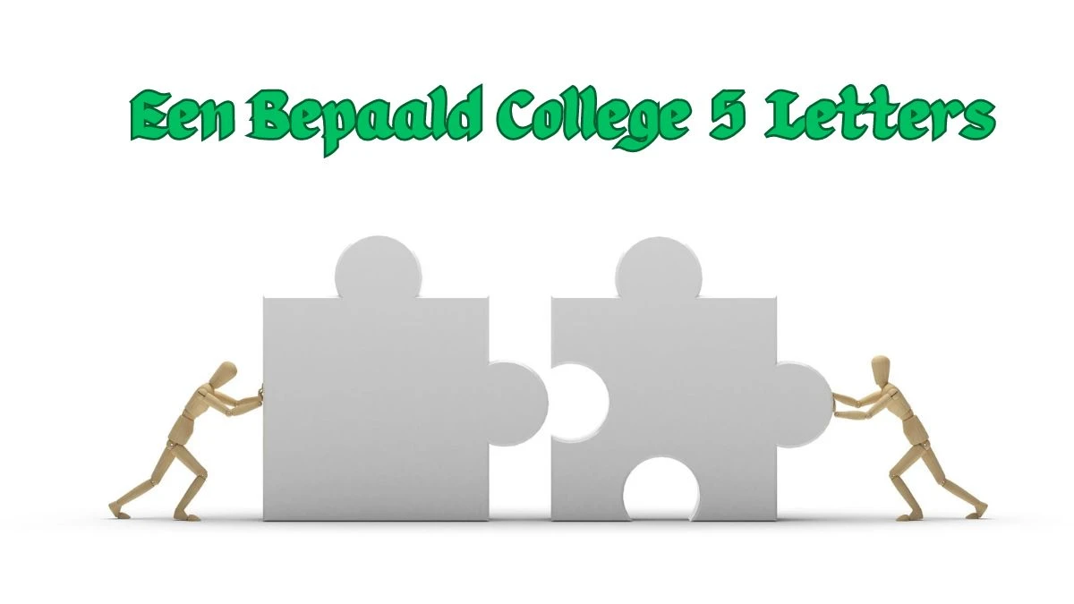 Een Bepaald College 5 Letters Puzzelwoordenboek kruiswoordpuzzels