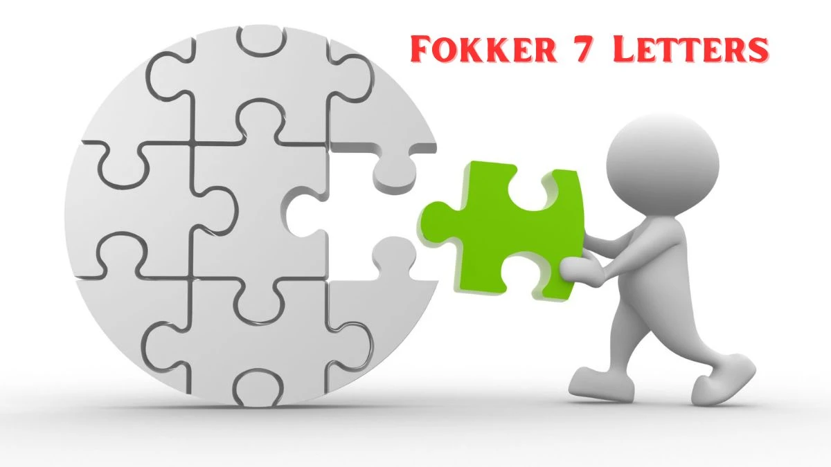 Fokker 7 Letters Puzzelwoordenboek kruiswoordpuzzels