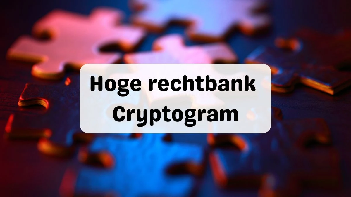 Hoge rechtbank Cryptogram 3 Letters Puzzelwoordenboek kruiswoordpuzzels