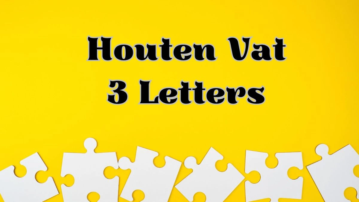 Houten Vat 3 Letters Puzzelwoordenboek kruiswoordpuzzels