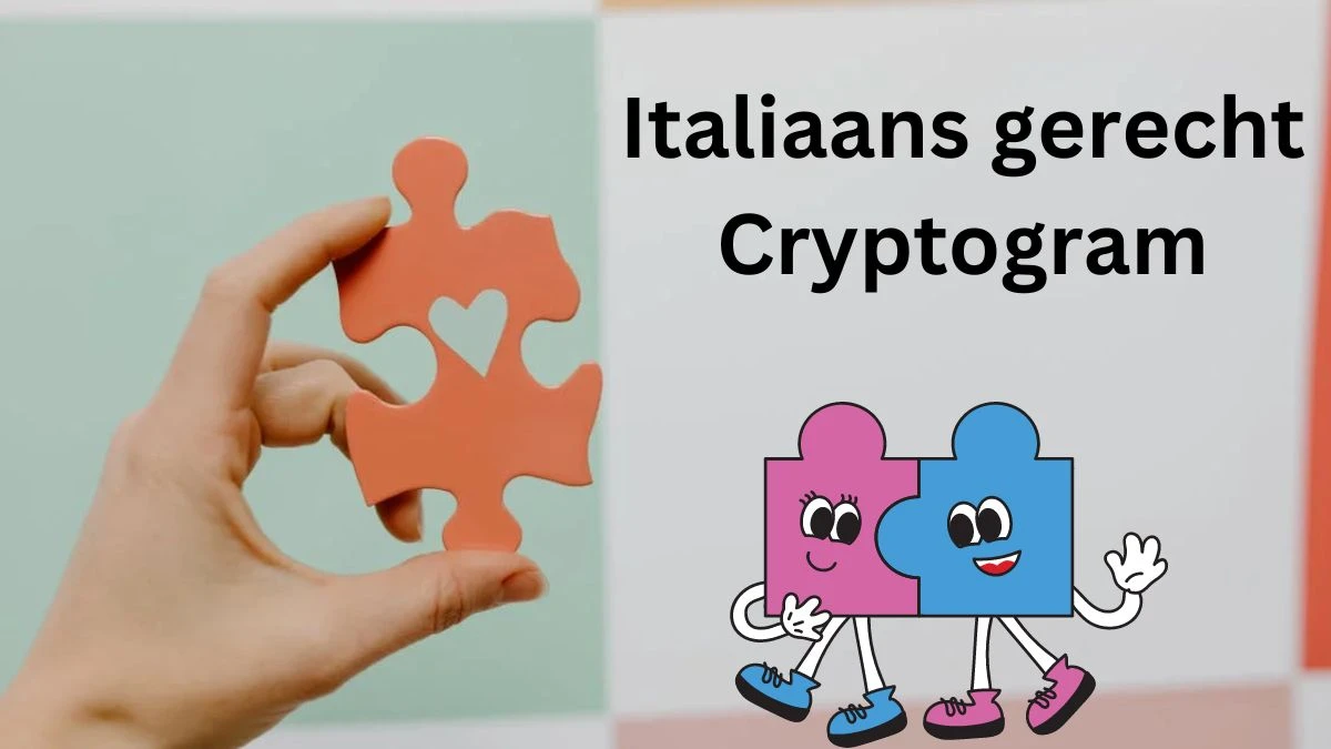 Italiaans gerecht Cryptogram 9 Letters Puzzelwoordenboek kruiswoordpuzzels