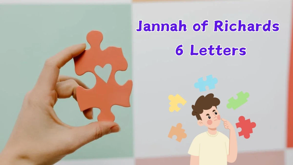 Jannah of Richards 6 Letters Puzzelwoordenboek kruiswoordpuzzels