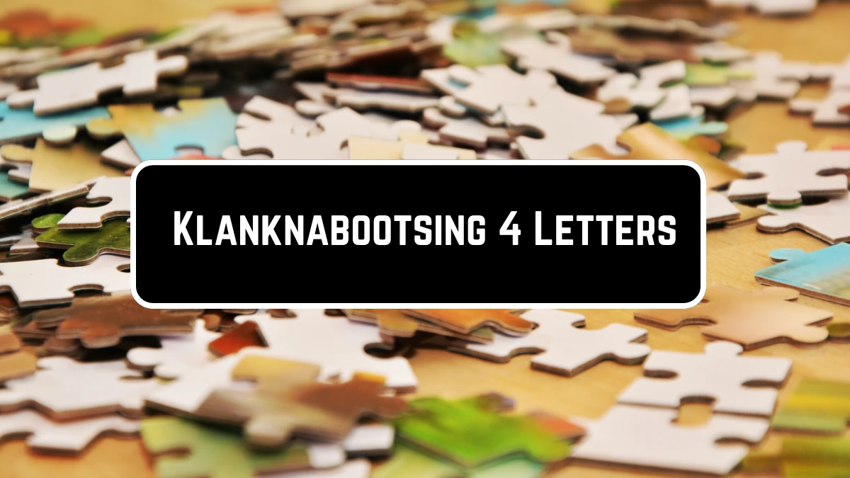 Klanknabootsing 4 Letters Puzzelwoordenboek kruiswoordpuzzels