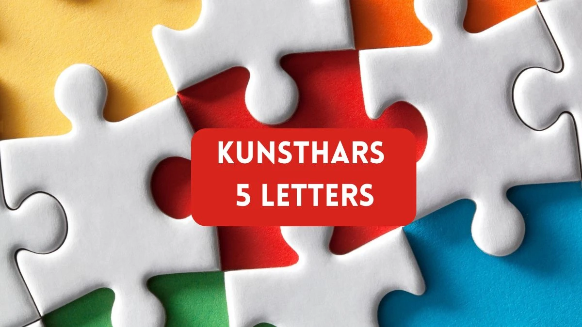 Kunsthars 5 Letters Puzzelwoordenboek kruiswoordpuzzels