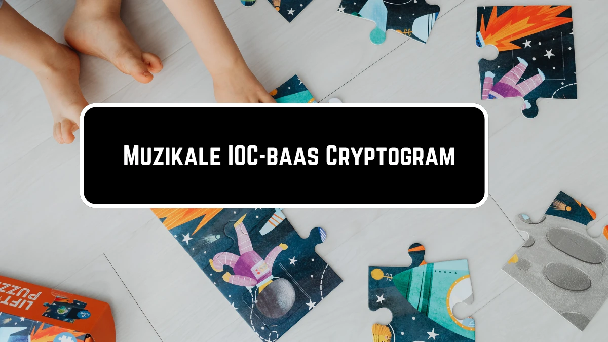 Muzikale IOC-baas Cryptogram 4 Letters Puzzelwoordenboek kruiswoordpuzzels