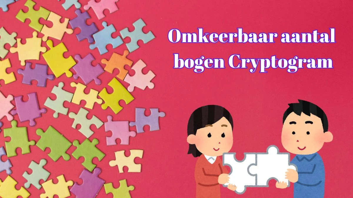 Omkeerbaar aantal bogen Cryptogram 5 Letters Puzzelwoordenboek kruiswoordpuzzels