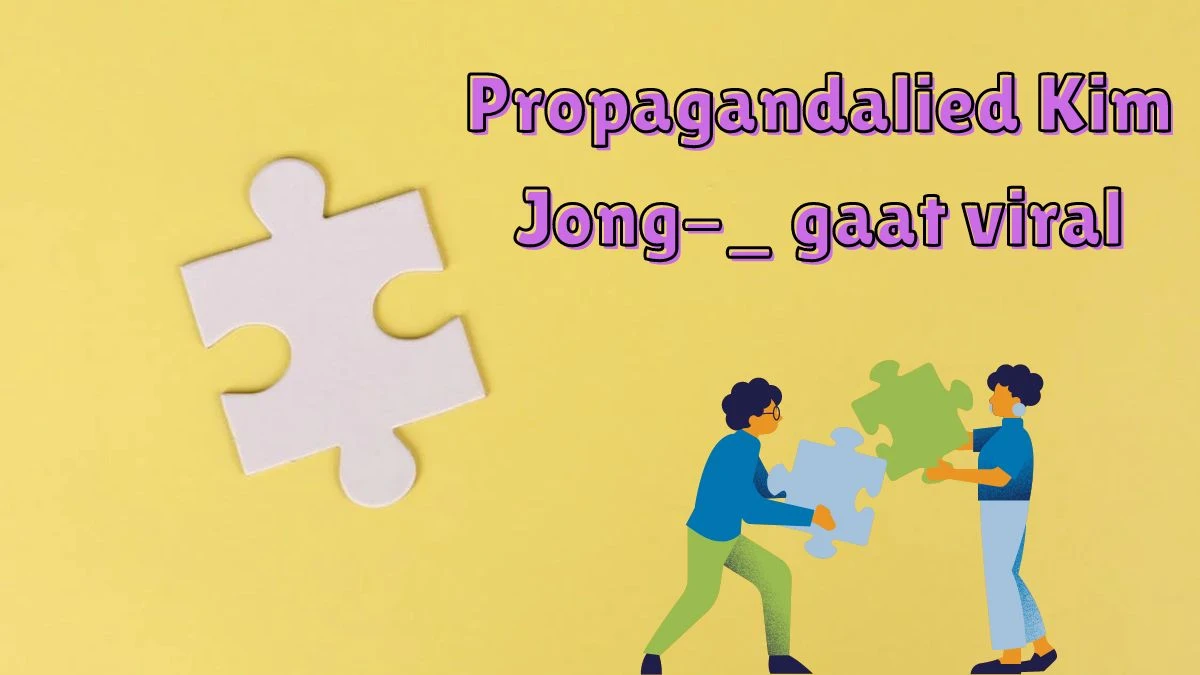 Propagandalied Kim Jong-__ gaat viral 2 Letters Puzzelwoordenboek kruiswoordpuzzels