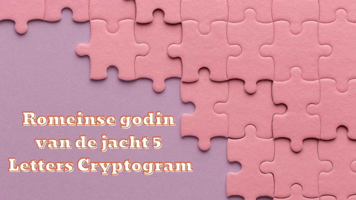 Romeinse godin van de jacht 5 Letters Cryptogram Puzzelwoordenboek kruiswoordpuzzels