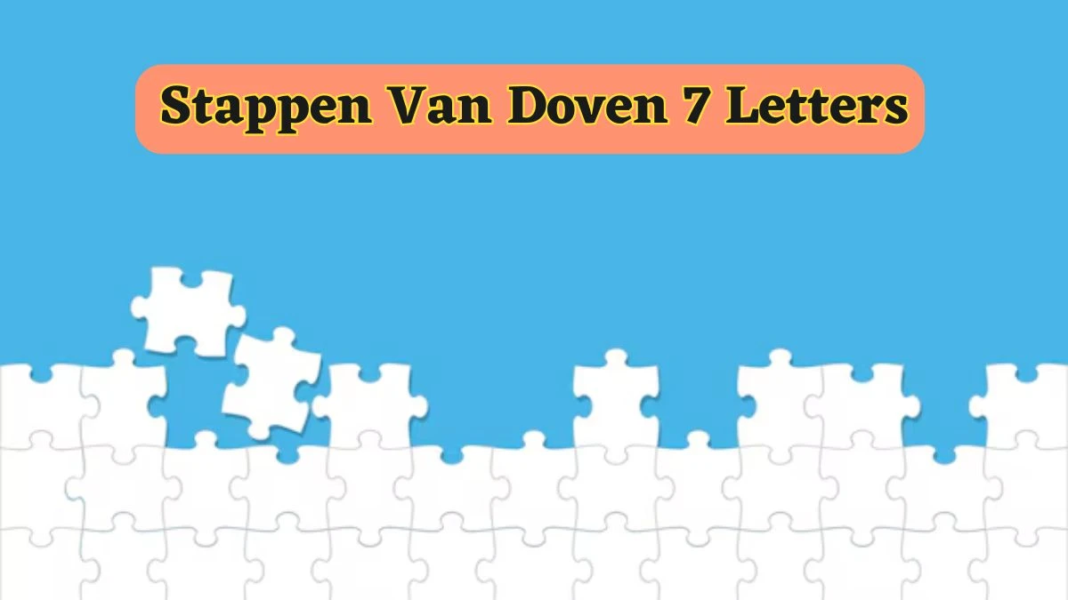 Stappen Van Doven 7 Letters Puzzelwoordenboek kruiswoordpuzzels