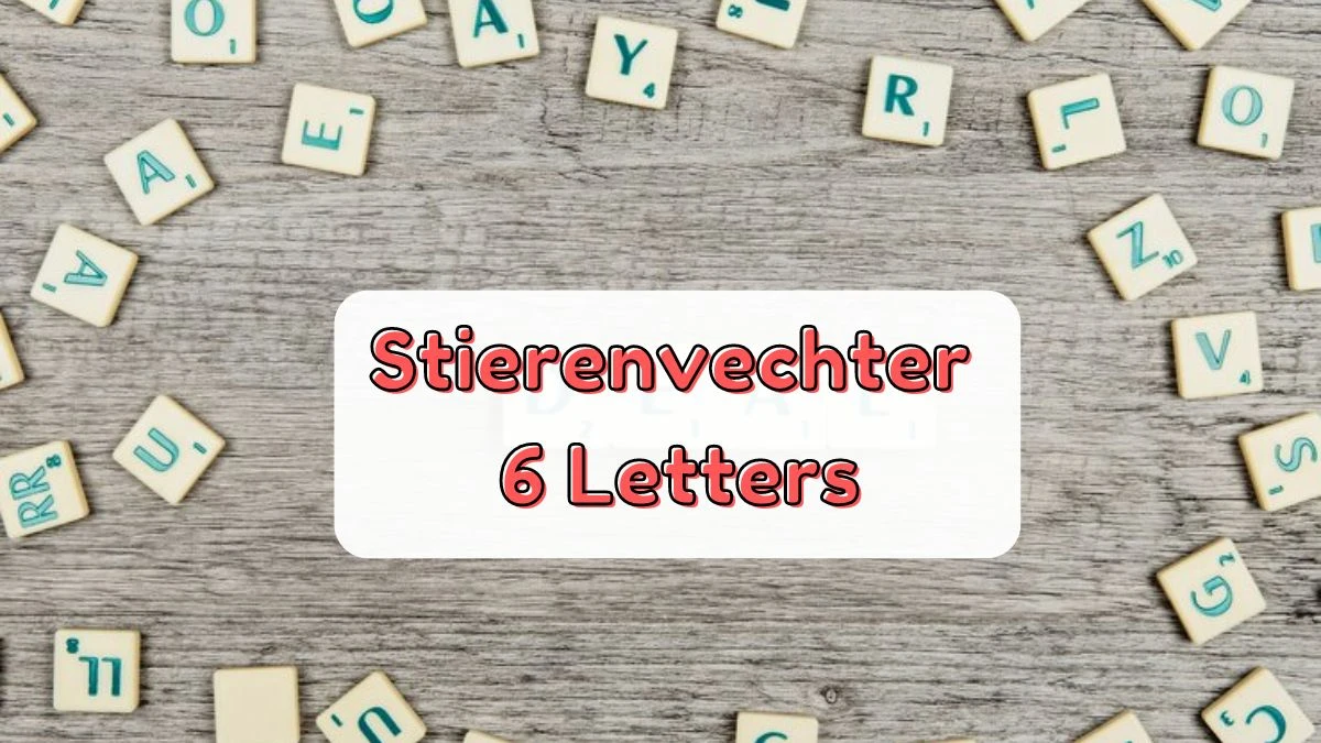 Stierenvechter 6 Letters Puzzelwoordenboek kruiswoordpuzzels