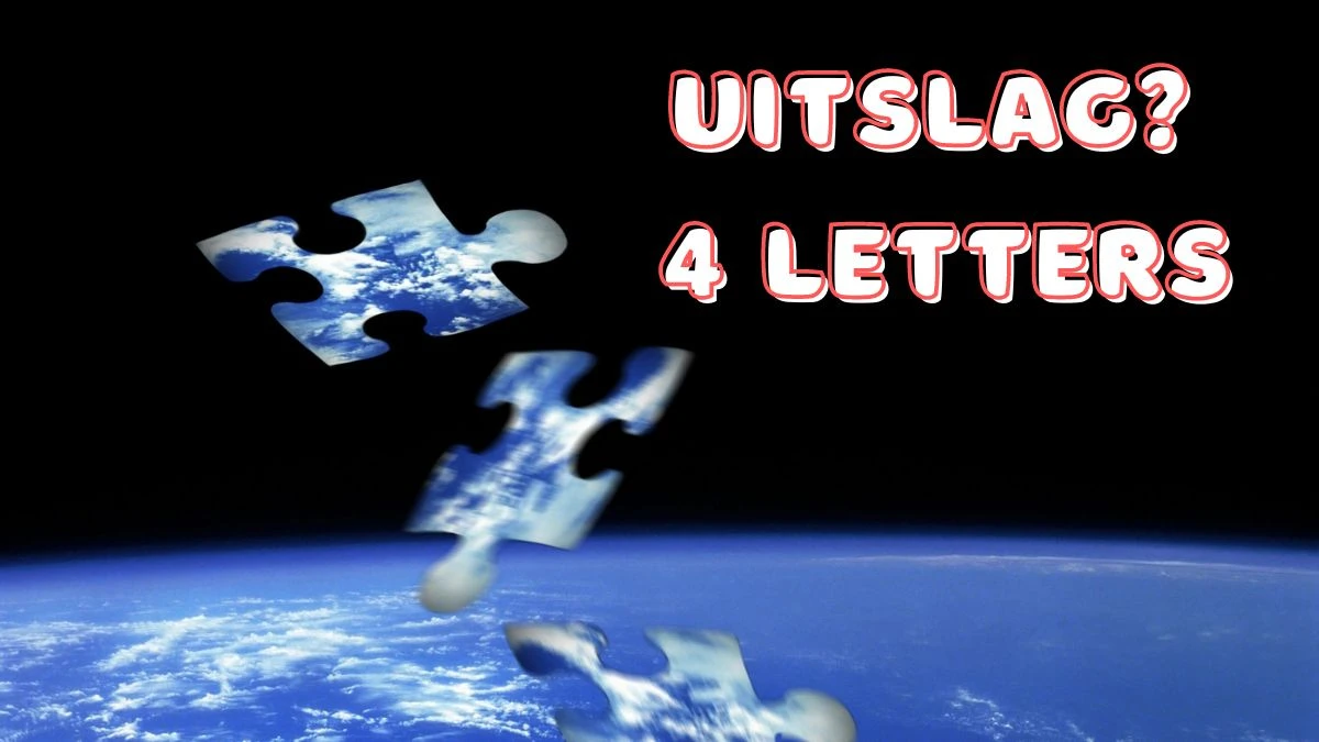 Uitslag? 4 Letters Puzzelwoordenboek kruiswoordpuzzels