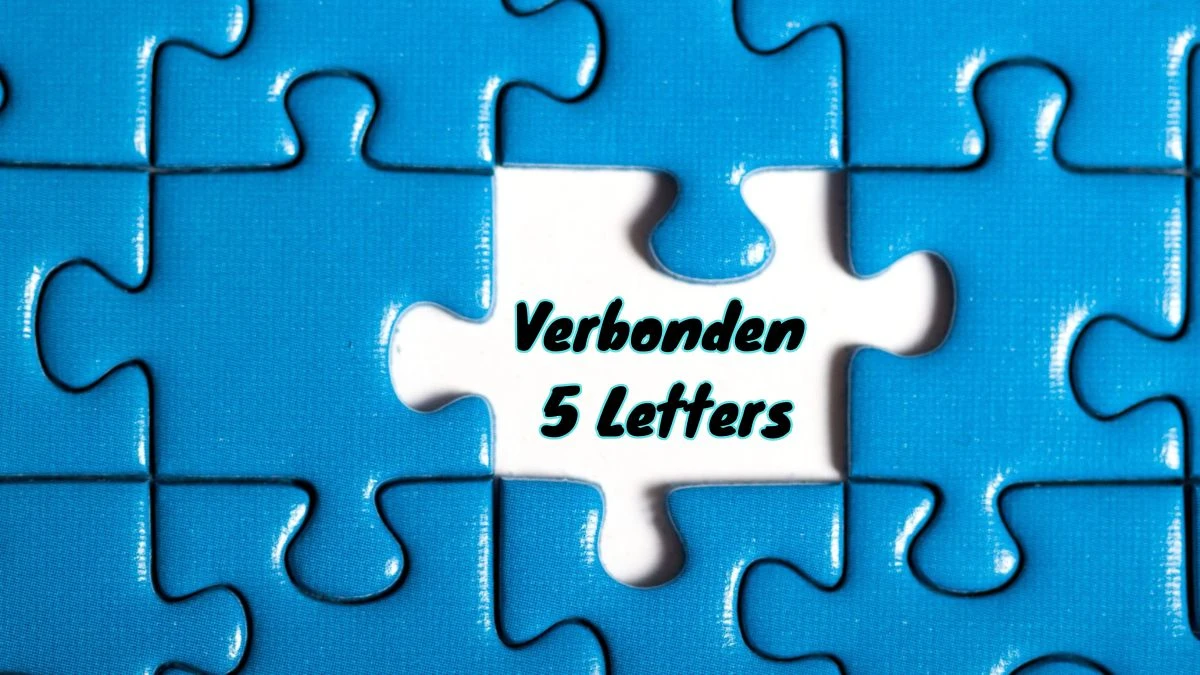 Verbonden 5 Letters Puzzelwoordenboek kruiswoordpuzzels