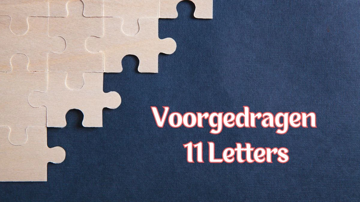 Voorgedragen 11 Letters Puzzelwoordenboek kruiswoordpuzzels