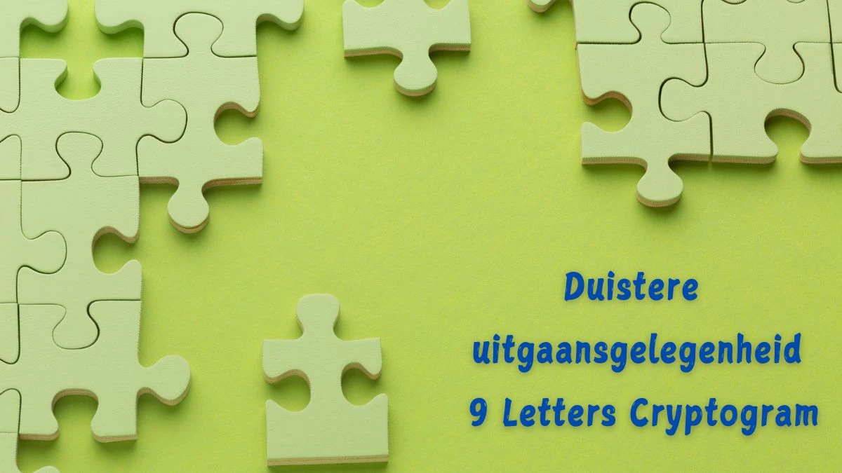 Duistere uitgaansgelegenheid 9 Letters Cryptogram Puzzelwoordenboek kruiswoordpuzzels