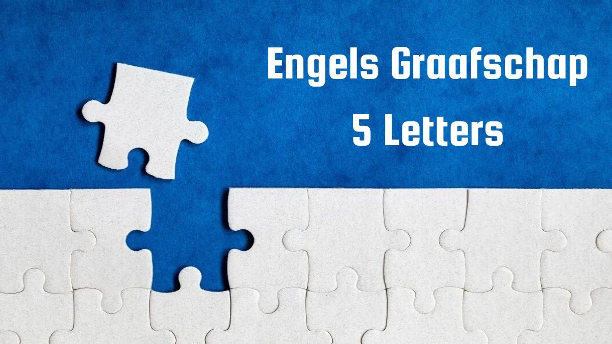 Engels Graafschap 5 Letters Puzzelwoordenboek kruiswoordpuzzels