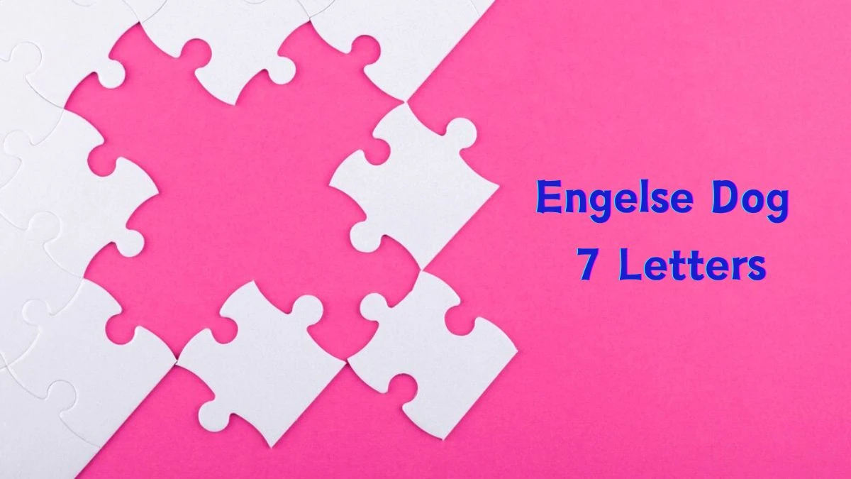 Engelse Dog 7 Letters Puzzelwoordenboek kruiswoordpuzzels