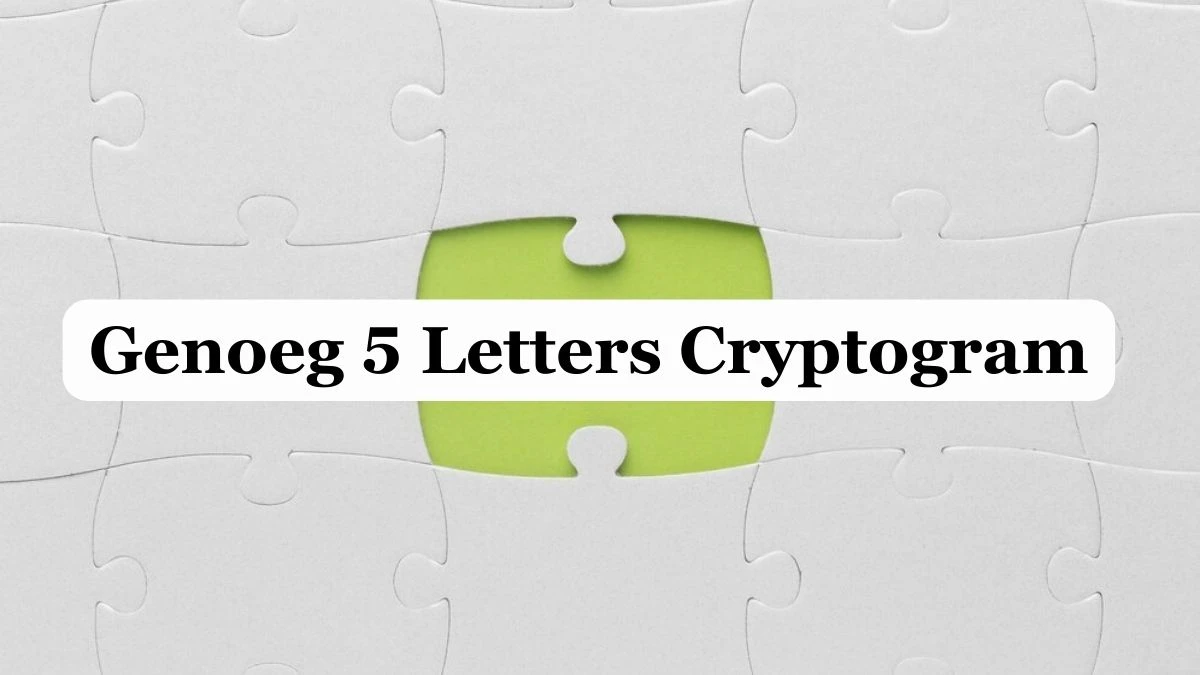 Genoeg 5 Letters Cryptogram Puzzelwoordenboek kruiswoordpuzzels