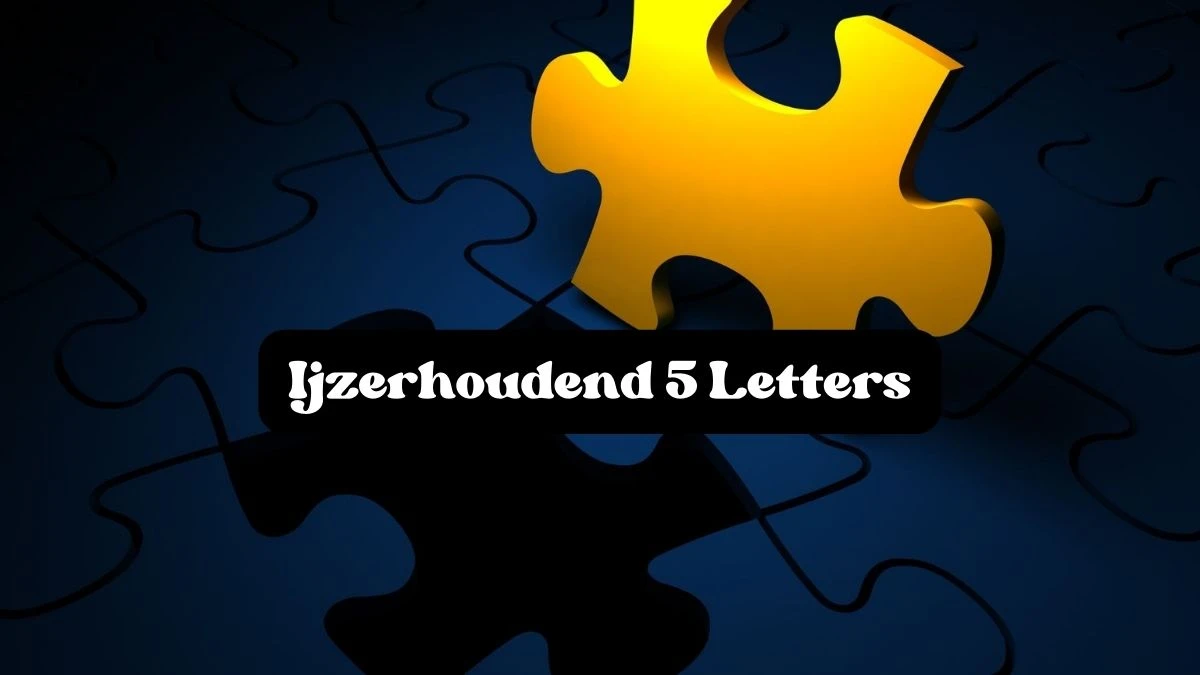 Ijzerhoudend 5 Letters Puzzelwoordenboek kruiswoordpuzzels