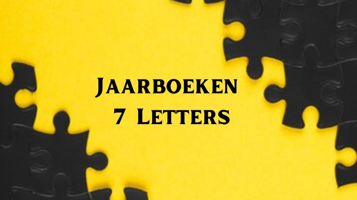 Jaarboeken 7 Letters Puzzelwoordenboek kruiswoordpuzzels