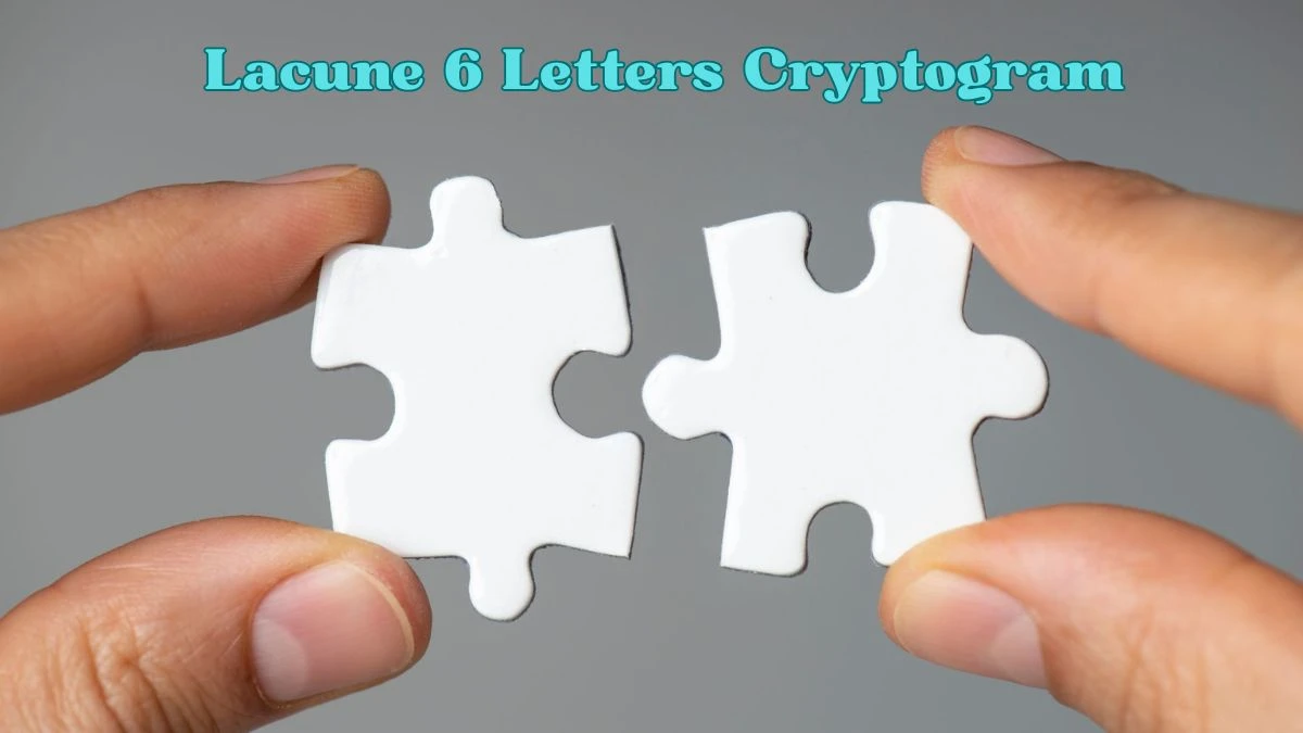 Lacune 6 Letters Cryptogram Puzzelwoordenboek kruiswoordpuzzels