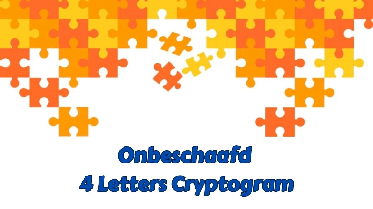 Onbeschaafd 4 Letters Cryptogram Puzzelwoordenboek kruiswoordpuzzels