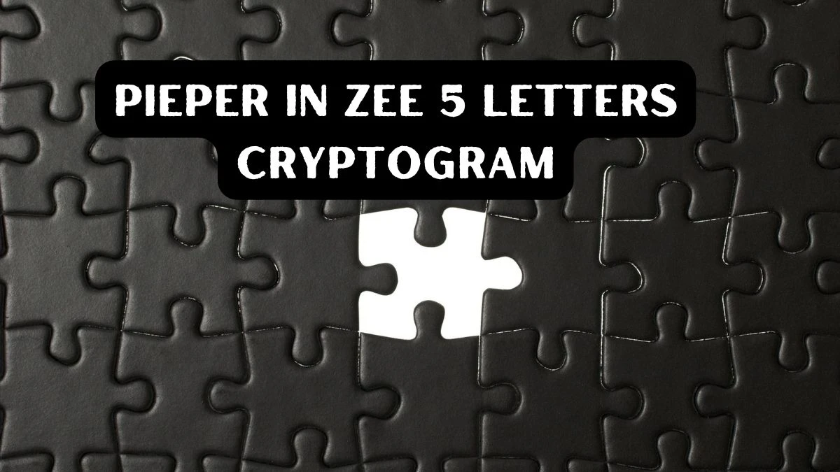 Pieper in zee 5 Letters Cryptogram Puzzelwoordenboek kruiswoordpuzzels