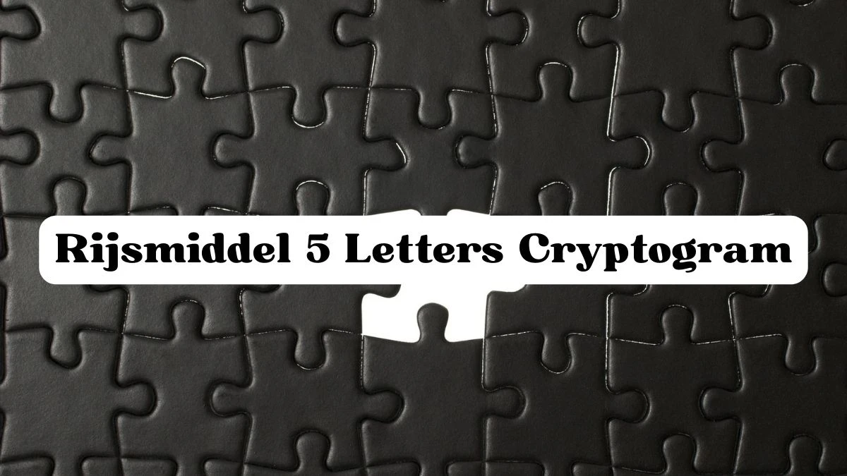 Rijsmiddel 5 Letters Cryptogram Puzzelwoordenboek kruiswoordpuzzels
