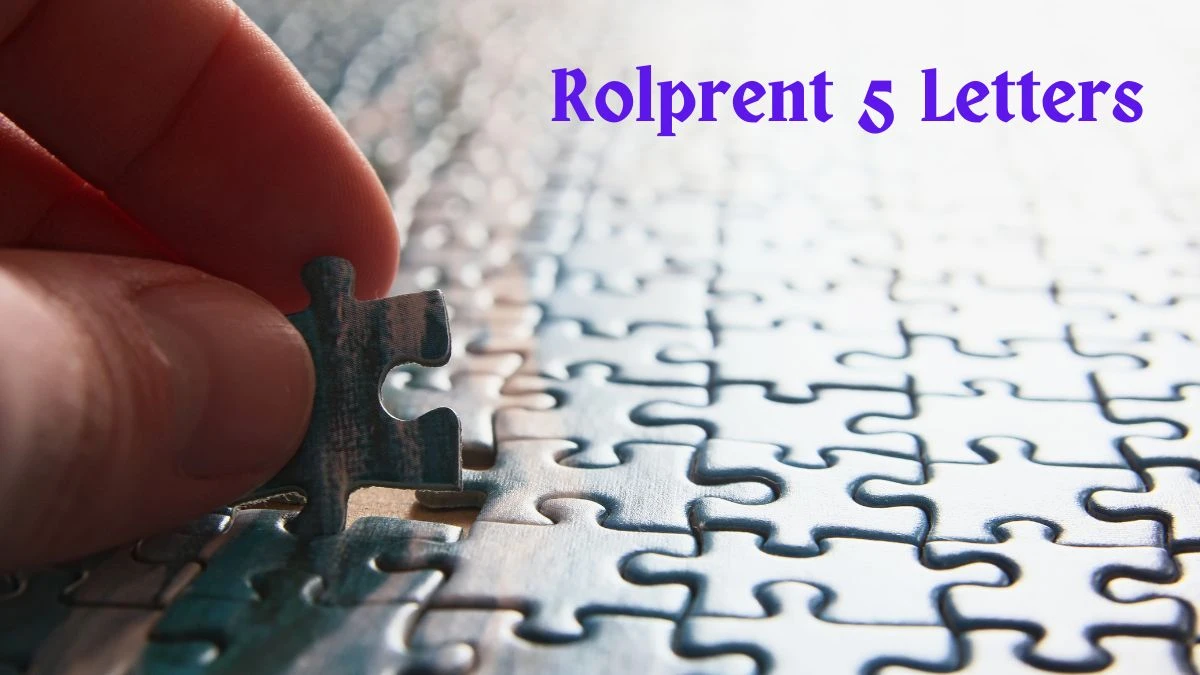 Rolprent 5 Letters Puzzelwoordenboek kruiswoordpuzzels