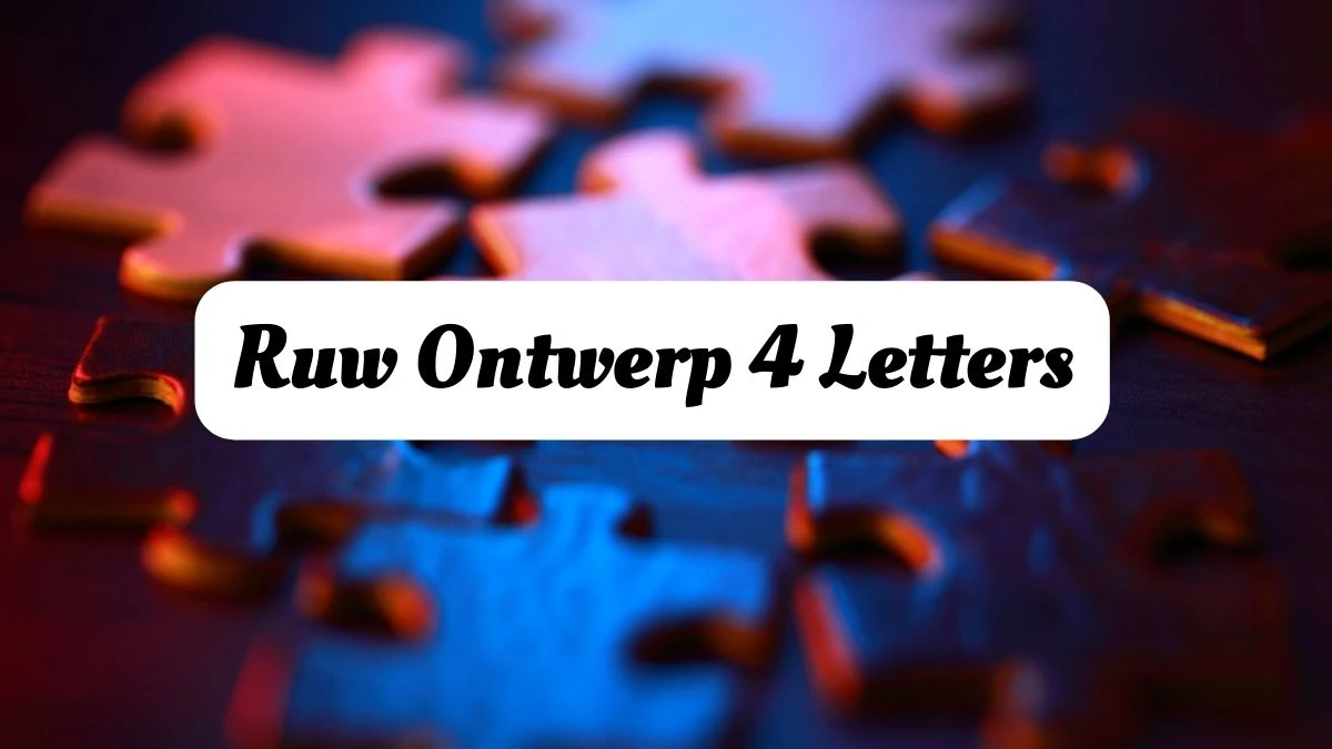 Ruw Ontwerp 4 Letters Puzzelwoordenboek kruiswoordpuzzels