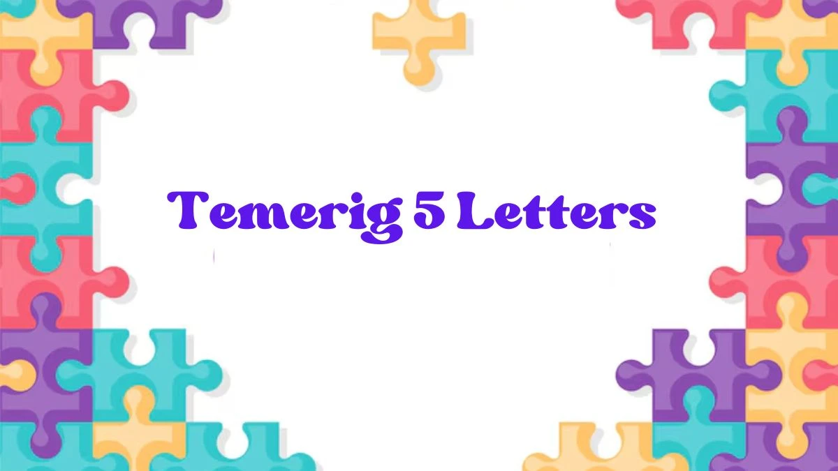 Temerig 5 Letters Puzzelwoordenboek kruiswoordpuzzels