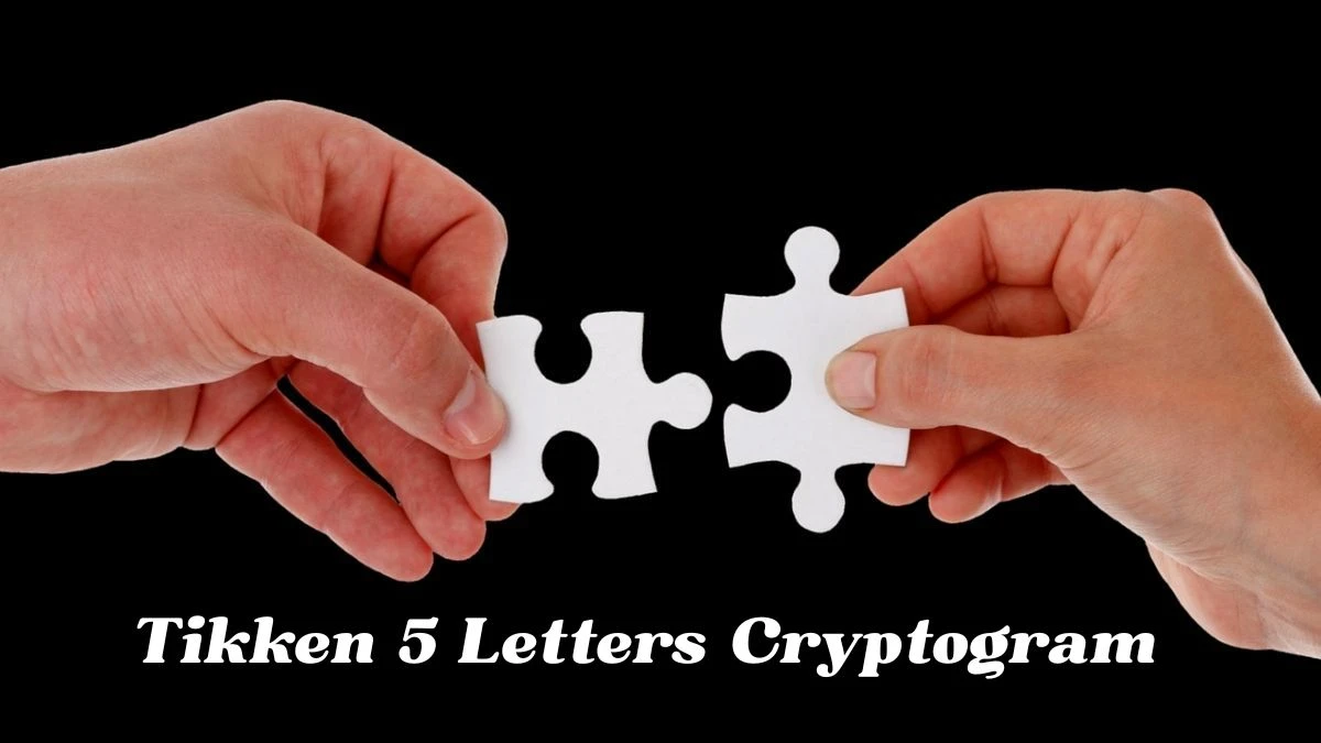 Tikken 5 Letters Cryptogram Puzzelwoordenboek kruiswoordpuzzels