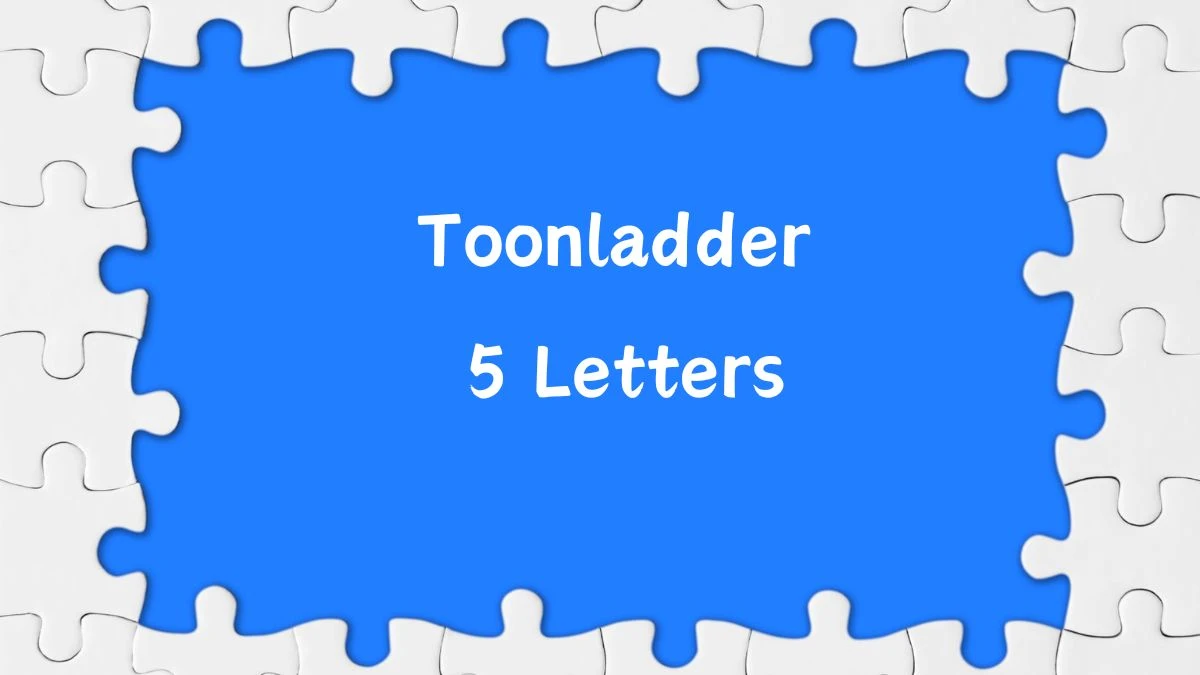 Toonladder 5 Letters Puzzelwoordenboek kruiswoordpuzzels